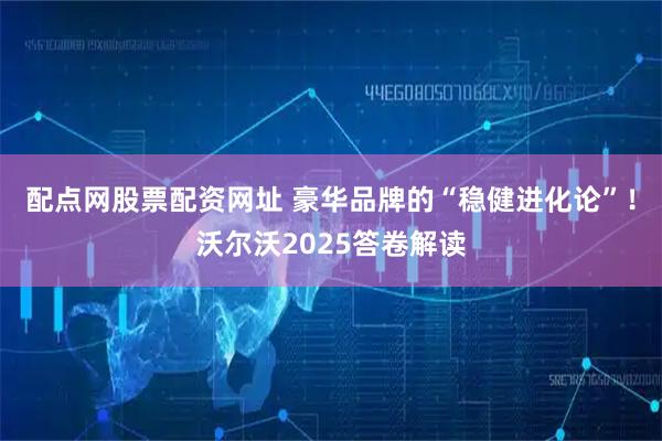 配点网股票配资网址 豪华品牌的“稳健进化论”！沃尔沃2025答卷解读