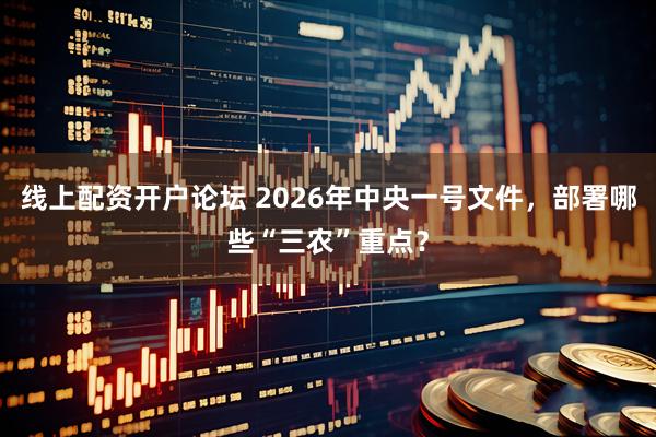 线上配资开户论坛 2026年中央一号文件，部署哪些“三农”重点？
